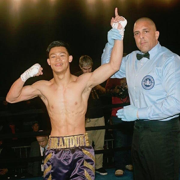 Welterweight prospect Brandon Lee (left). Photo courtesy of the Lee family
