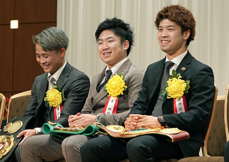(From left to right) Hiroto Kyoguchi, Ken Shiro and Kosei Tanaka. Photo credit: Naoki Fukuda