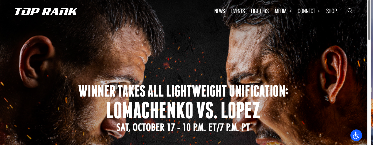 Promoter Bob Arum presents Lomachenko vs. Lopez, on Oct. 17, 2020. 