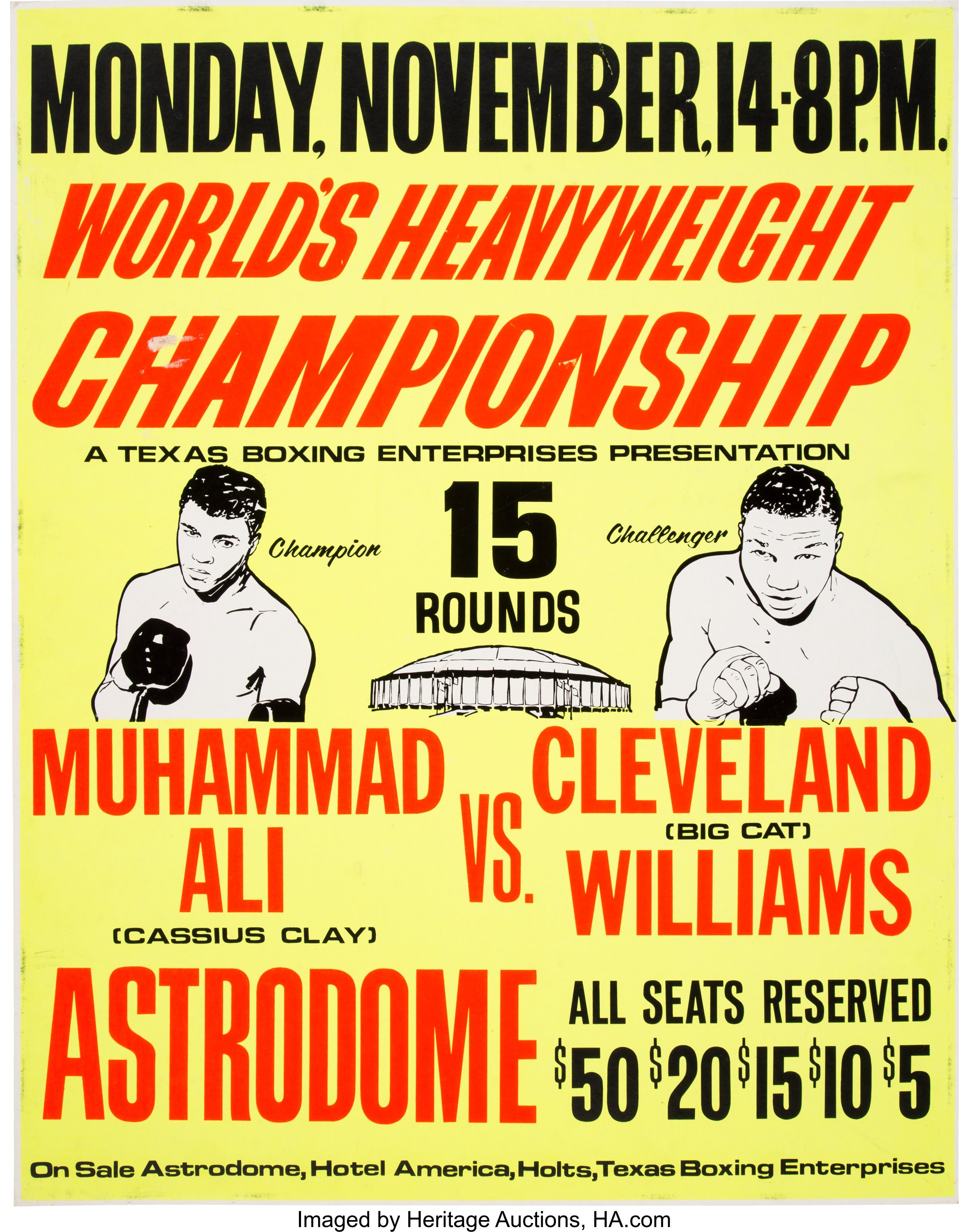 Muhammad Ali vs. Cleveland Williams