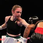 Heather Hardy didn't pick up boxing until age 27, but has shown an accelerated learning curve since putting on gloves. Photo by Ed Diller