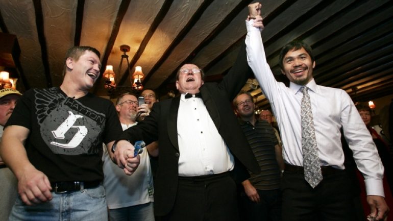 Pacquiao and Hatton in England