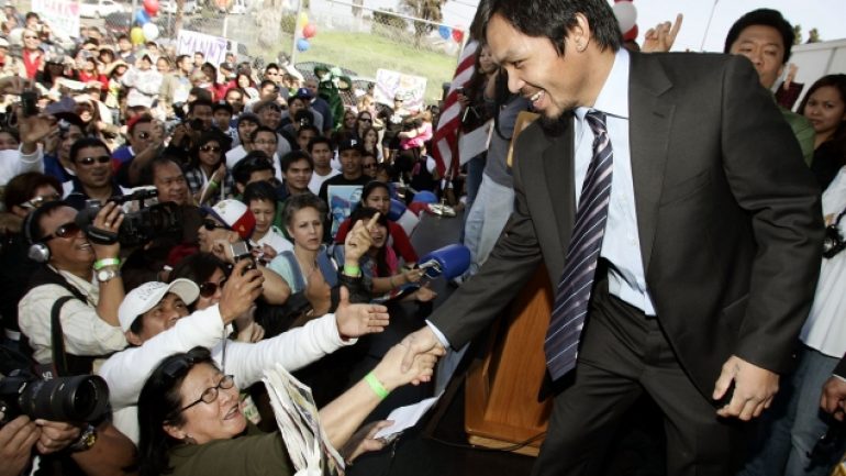 Pacquiao honored in L.A.