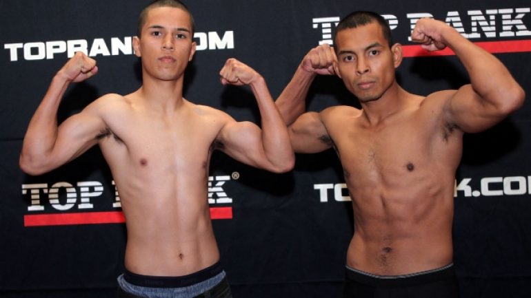 Magdaleno-Davis weigh-in