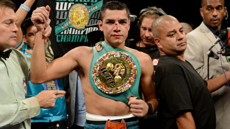 Omar Figueroa off March 8 card with left wrist injury