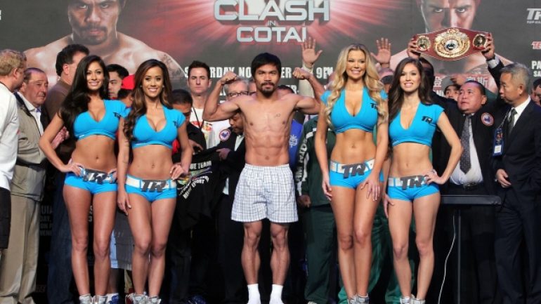 Floyd Mayweather vs. Manny Pacquiao? Maybe in 2015
