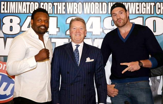 Dereck Chisora And Tyson Fury Press Conference