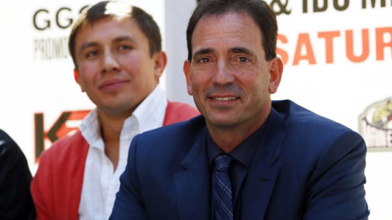 Golovkin’s promoter discusses $1 million weight penalty for Chavez Jr.