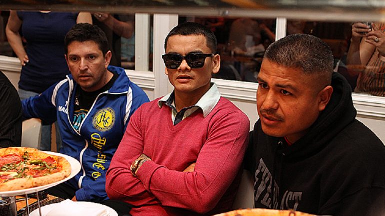 Trainer: If Marcos Maidana hurts Floyd Mayweather Jr., ‘It’s over’
