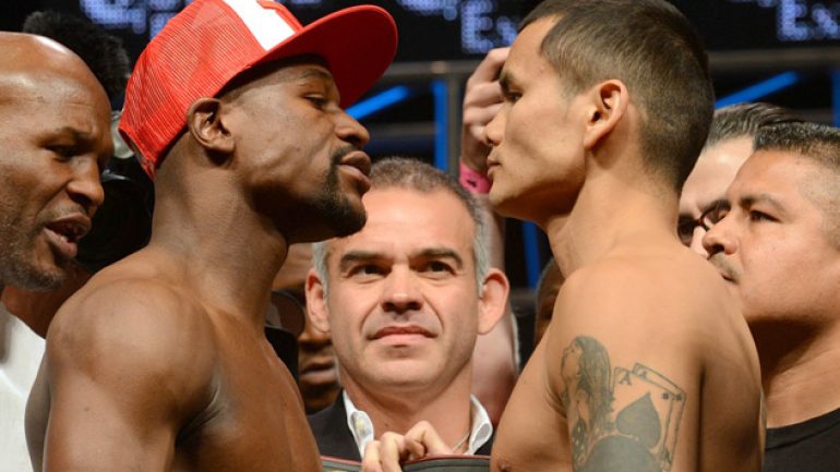 Marcos Maidana on Floyd Mayweather Jr.:  Somebody’s getting knocked out