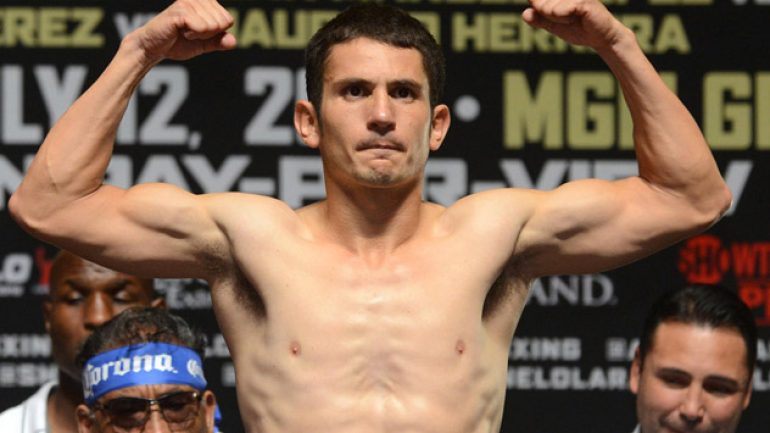 Mauricio Herrera goes from angry to excited over facing Frankie Gomez