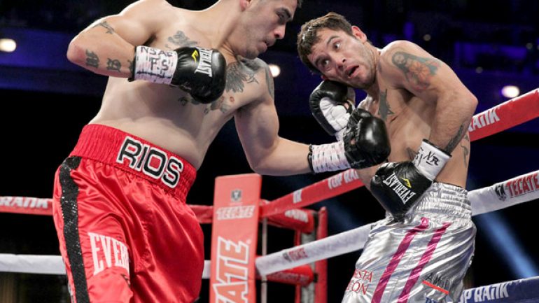 Brandon Rios scores unsatisfying DQ victory over Diego Chaves