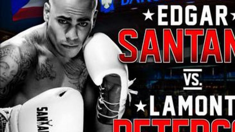 Edgar Santana overshadowed but undeterred vs. Lamont Peterson