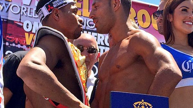 Shawn Porter weighs 146.75, Kell Brook 146.5 for IBF title bout