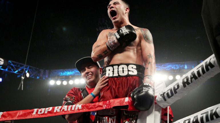 Brandon Rios: ‘My back is against the wall’