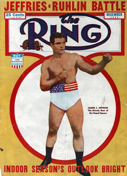 Ring Magazine Cover - James J. Jeffries