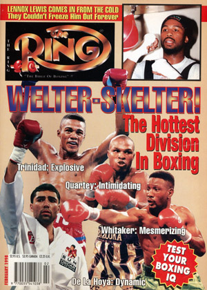 Ring Magazine Cover -   Felix Trinidad, Pernell Whitaker, Oscar De La Hoya