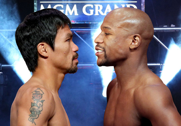 Mayweather Pacquiao Is Here Kiss The Record Book Goodbye The Ring