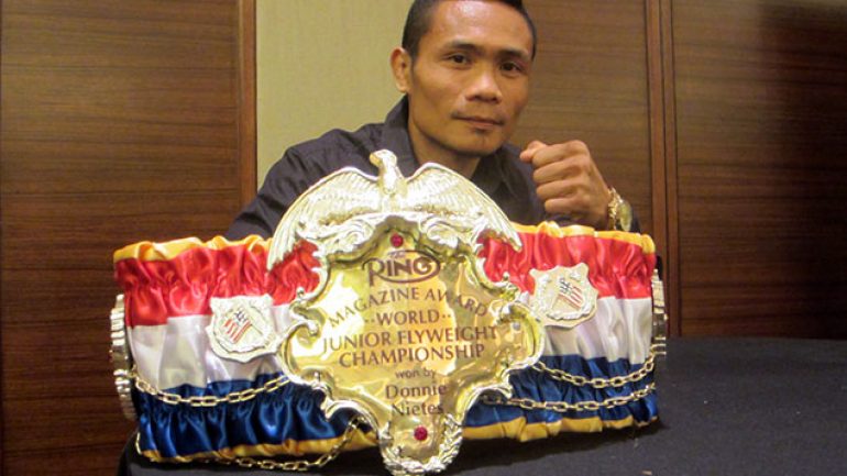 Donnie Nietes: From janitor to world junior flyweight champion