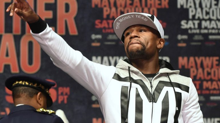 Floyd Mayweather Jr. turns 39, meaning time is ticking on a comeback