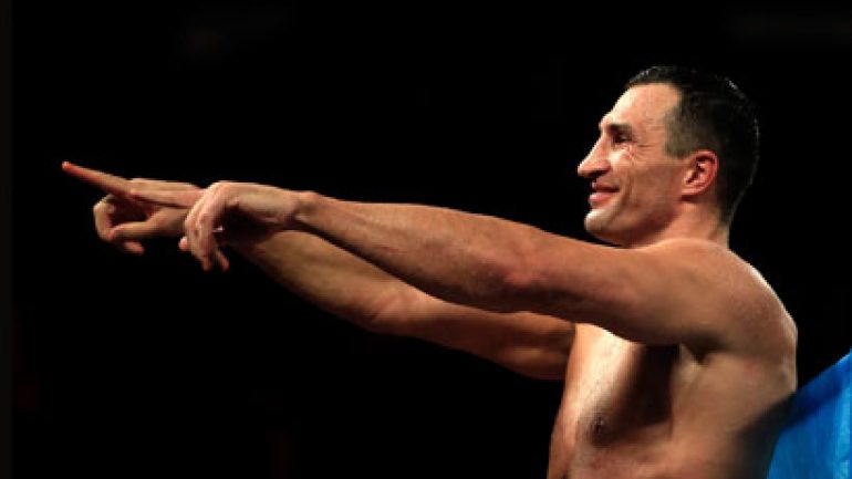 Only Wladimir Klitschko would apologize for a one-sided victory