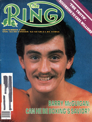 Ring Magazine Cover - Barry McGuigan