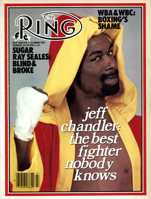 Ring Magazine Cover - Jeff Chandler