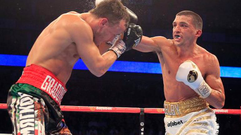 Lee Selby dominates Evgeny Gradovich to technical decision, wins IBF title