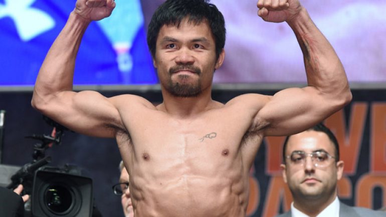 Nike is reportedly looking to cut ties with Manny Pacquiao over remarks