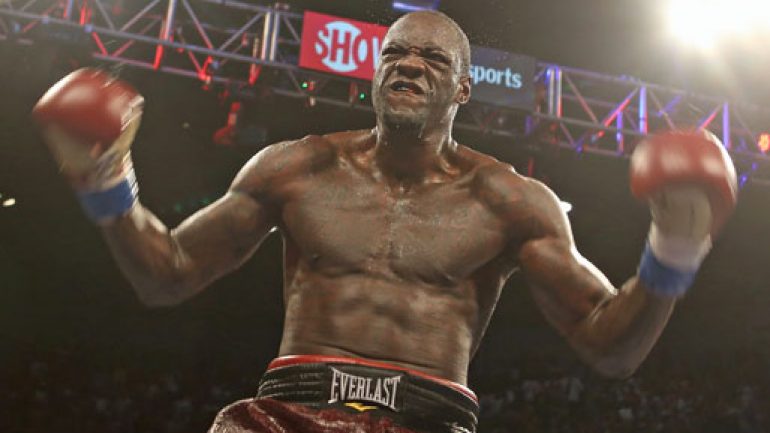 Deontay Wilder gets his KO but it takes longer than expected