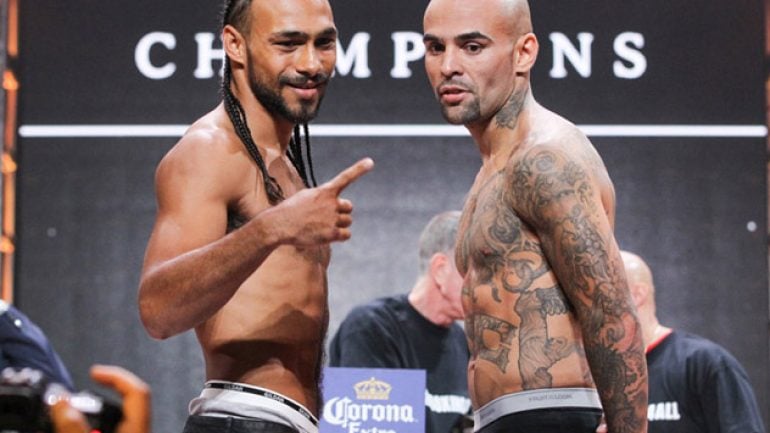 Keith Thurman wins by TKO after Luis Collazo quits due to cut