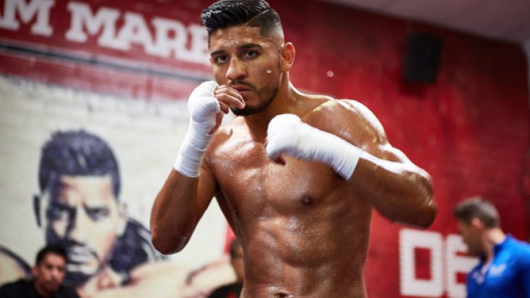 Abner Mares is off the June 25 show at Barclays Center with an injury