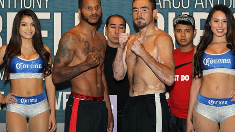 Bout sheet: Dirrell-Rubio, McDonnell-Kameda weigh-in results