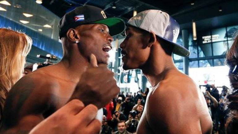 Jacobs, Quillin make weight for middleweight showdown