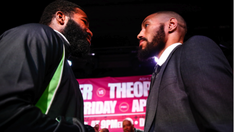With Broner’s attention elsewhere, Theophane’s eyes are on the prize