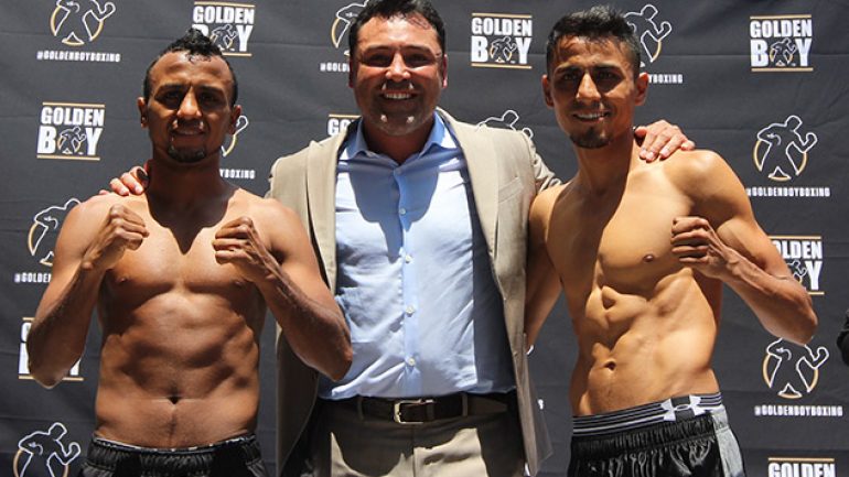 LA Fight Club weigh-in results