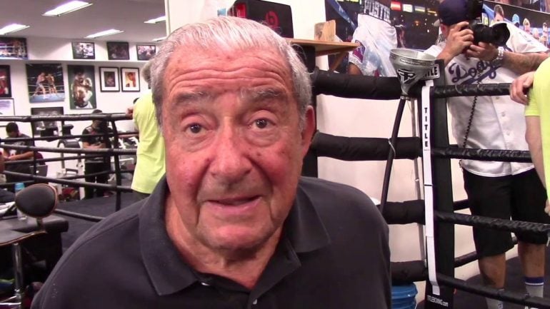 No, Arum isn’t embracing sources say estimate of Spence-Garcia PPV buy