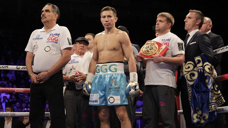 Golovkin waiting for Jacobs, off Dec. 10 date