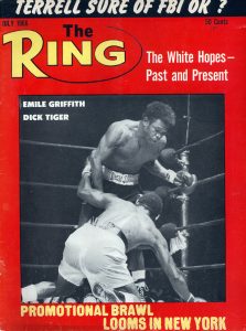 Ring Magazine Cover - Dick Tiger and Emile Griffith