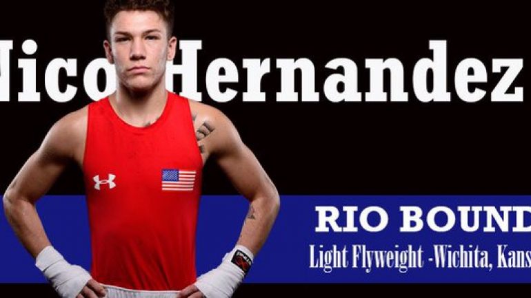U.S. Olympian Nico Hernandez to make pro debut Dec. 10