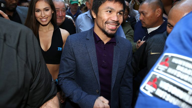 Arum says deal for Pacquiao vs. Khan may be reached by weekend
