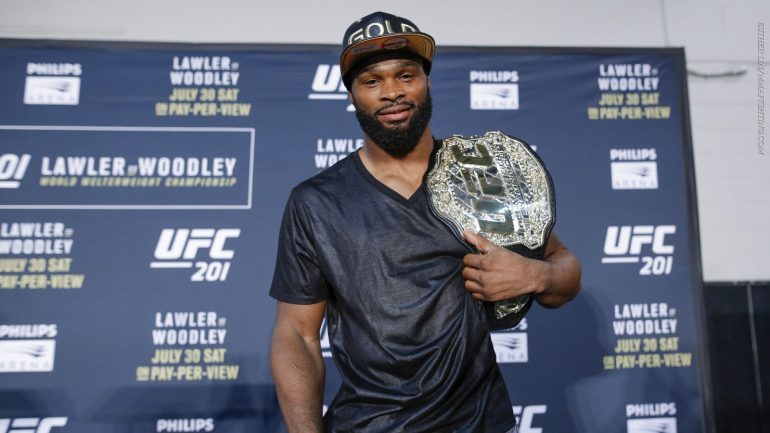Tyron Woodley likes being doubted going into UFC 205