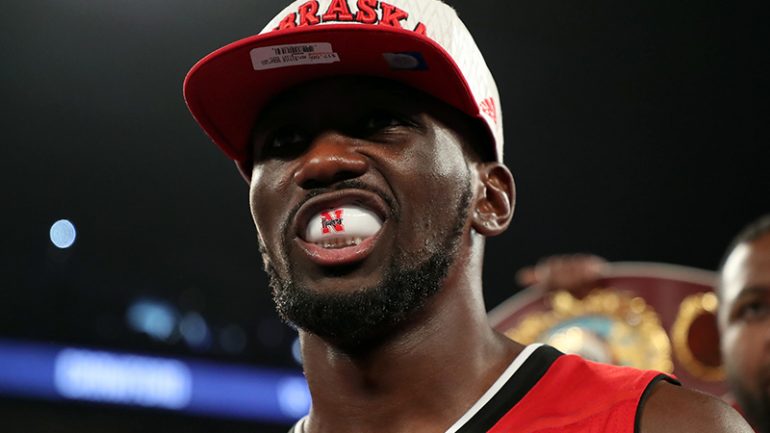 Terence Crawford targeted for Newark, New Jersey on May 20