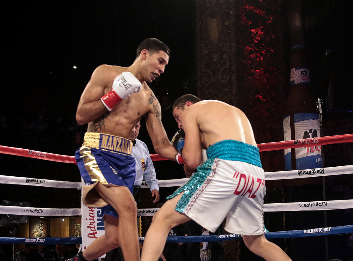 Full fight: Roberto Manzanarez vs. Gamaliel Diaz - The Ring
