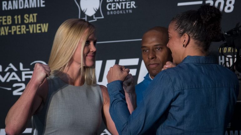 UFC 208: Germaine de Randamie denies Holly Holm second UFC Title