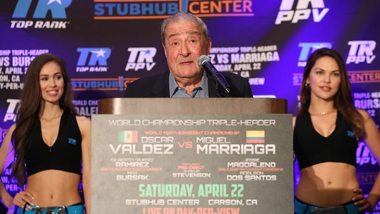 Arum to announce project he hopes changes direction of sport