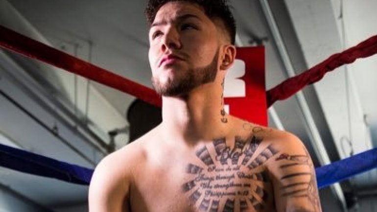 Nico Hernandez’s pro debut scheduled for March 25