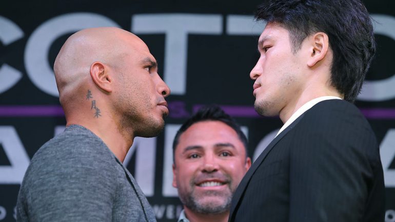 Kamegai will face Miguel Cotto as both foe and fan