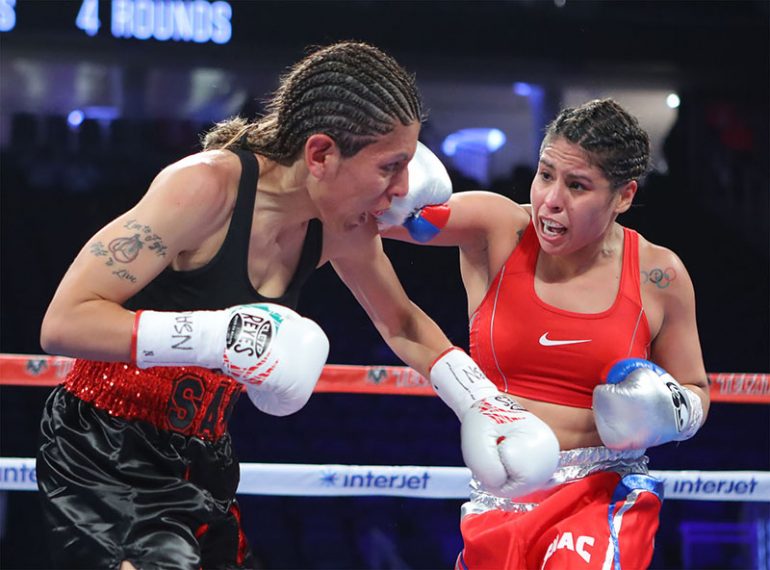 Early results: Olympic bronze medalist Marlen Esparza wins by decision ...