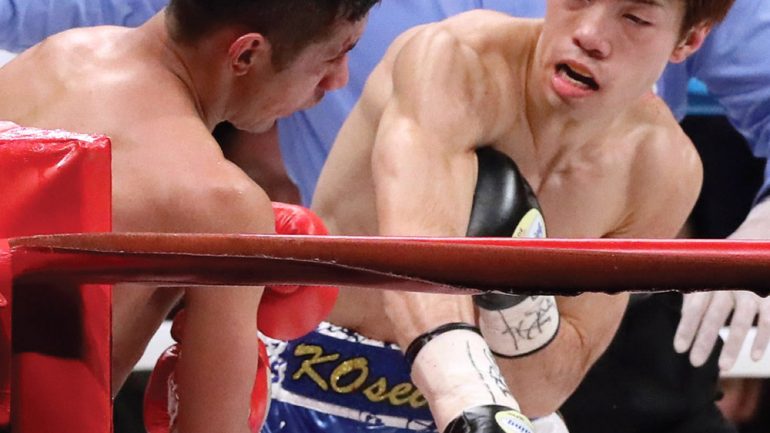 Kosei Tanaka stops Ronnie Baldonado in flyweight debut